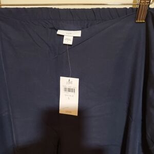 J. Jill Deep Blue Relaxed Pants
